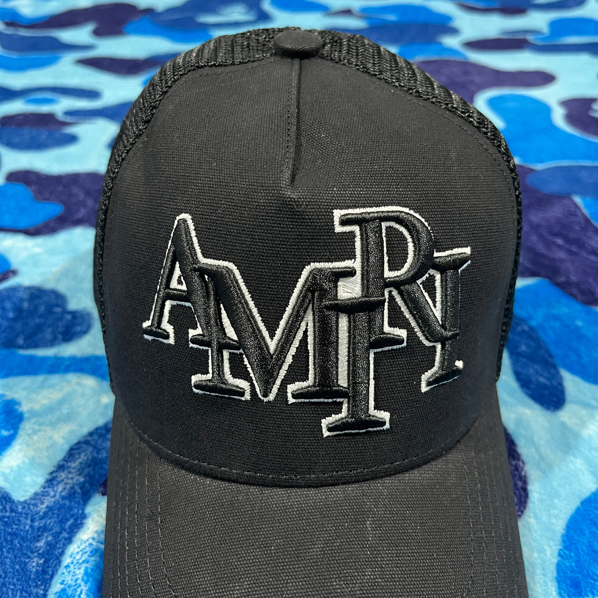Gorra Amiri Logo Negra