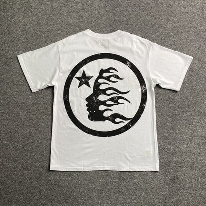 HELLSTAR CLASSIC LOGO GEL PRINT TEE WHITE