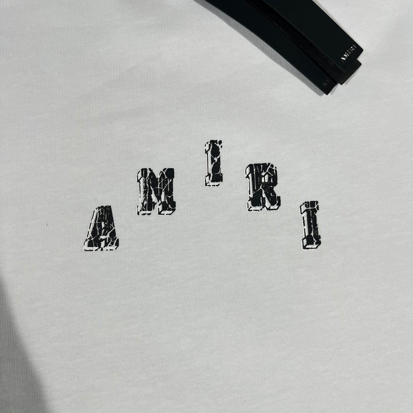 Remera Amiri Collegiate Blanca L