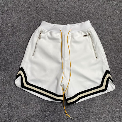 RHUDE SHORTS WHITE