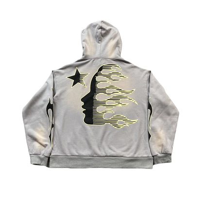 HELLSTAR SPORT LOGO HOODIE GREY