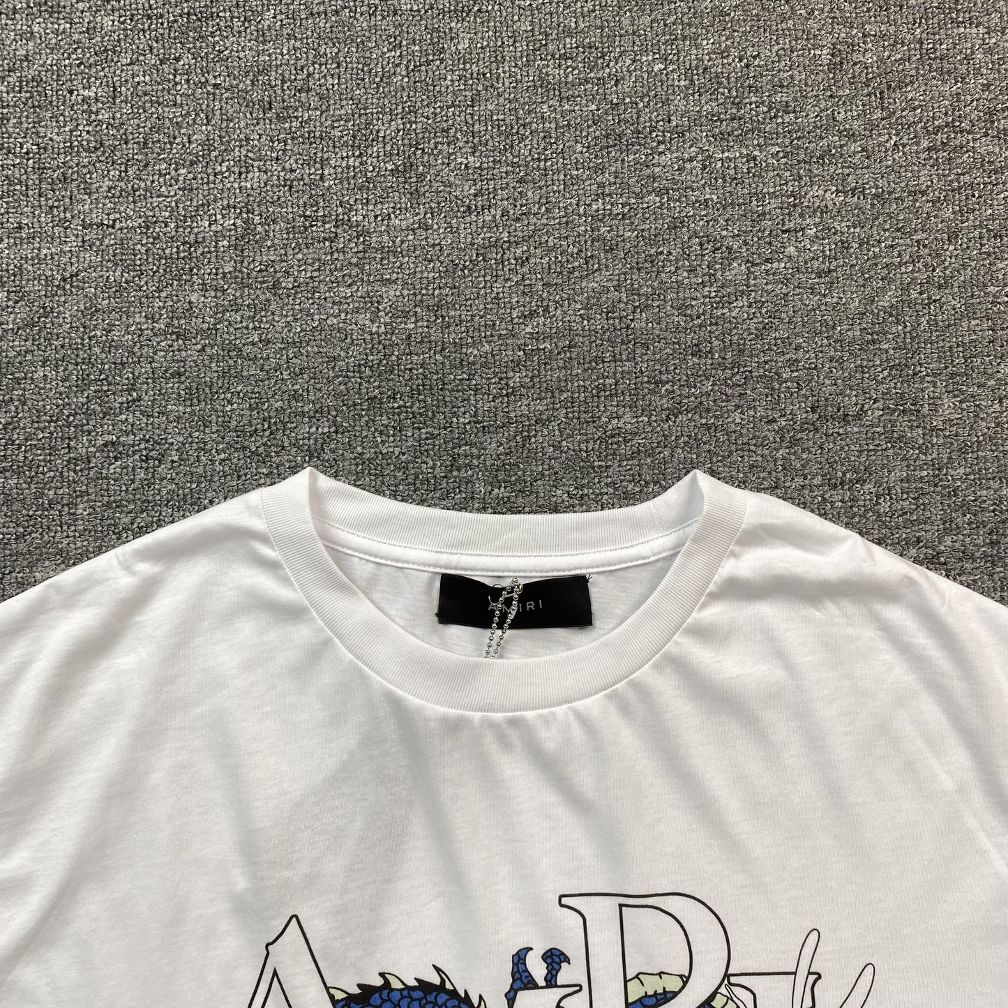 AMIRI DRAGON TEE WHITE