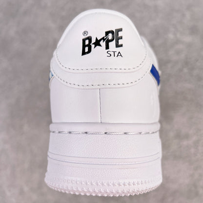 A Bathing Ape Bape Sta Low White ABC Camo Blue