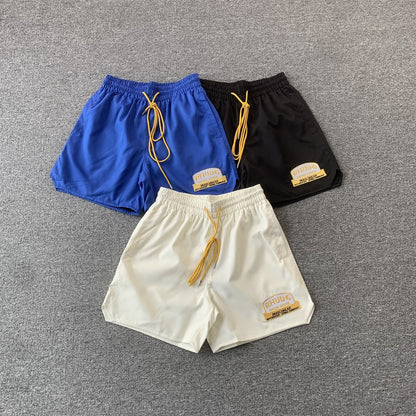 RHUDE SHORTS BLACK