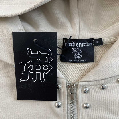 Mixed Emotion Crown Jacket Cream