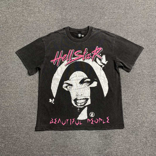 HELLSTAR TEE BLACK