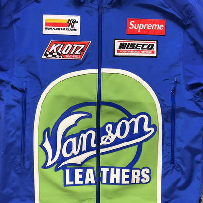 Supreme Vanson Leathers GORE-TEX Shell Jacket Royal