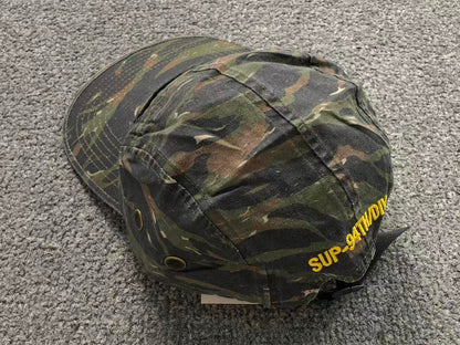 Supreme Military Camp Cap Olive Tiger Camo