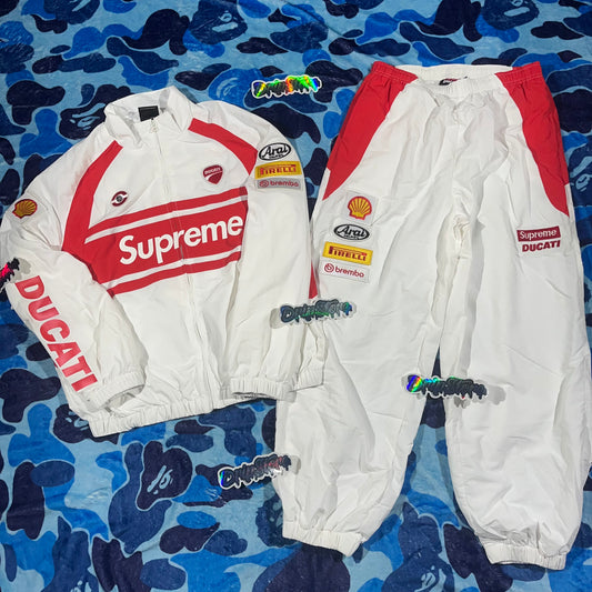 Conjunto Supreme X Ducati Blanco M