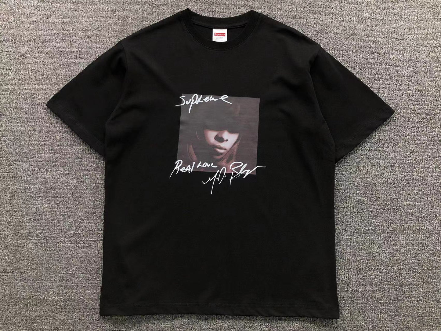 SUPREME MARY J. BLIGE TEE BLACK