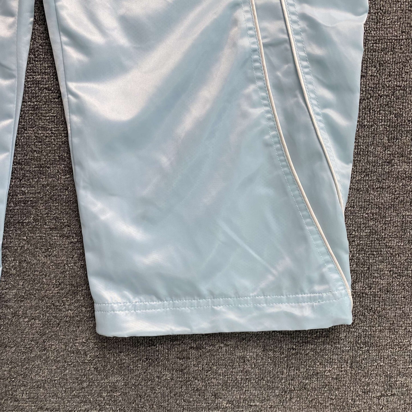 Supreme Satin Track Pants Light Blue