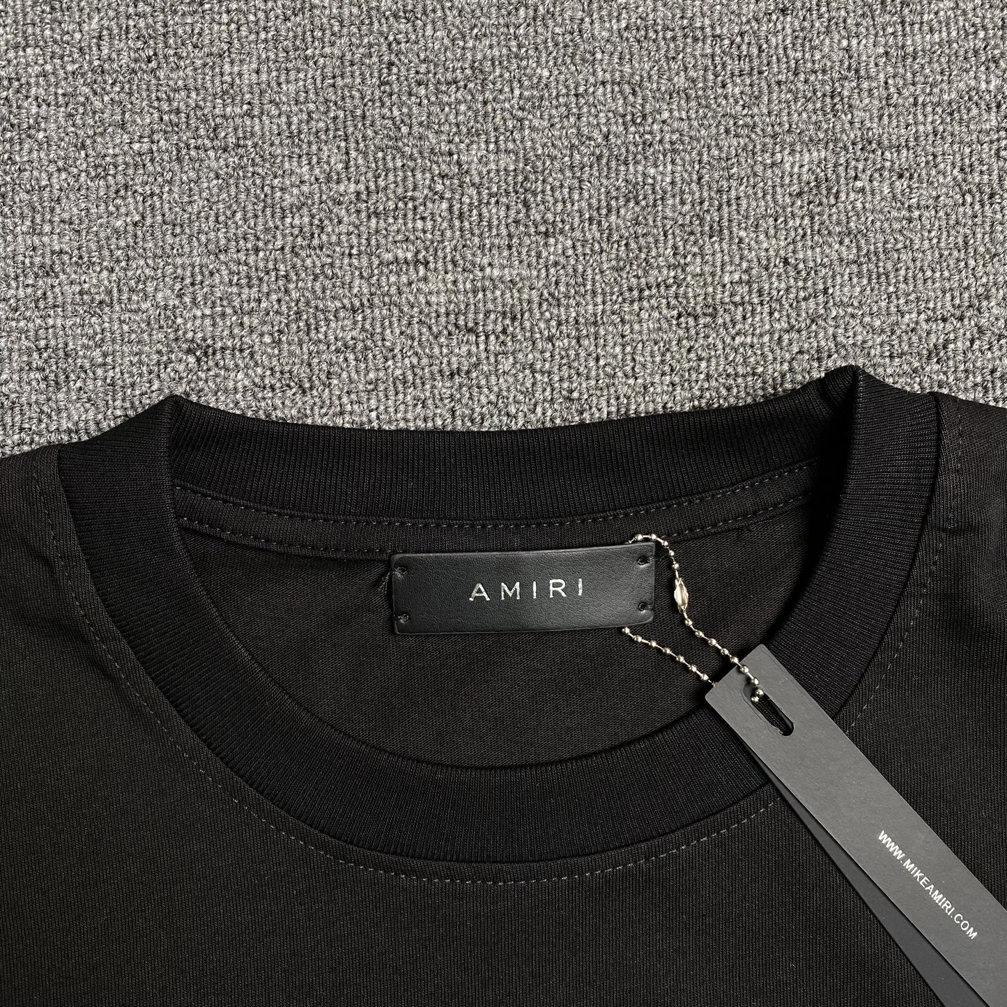 AMIRI FILIGREE TEE BLACK