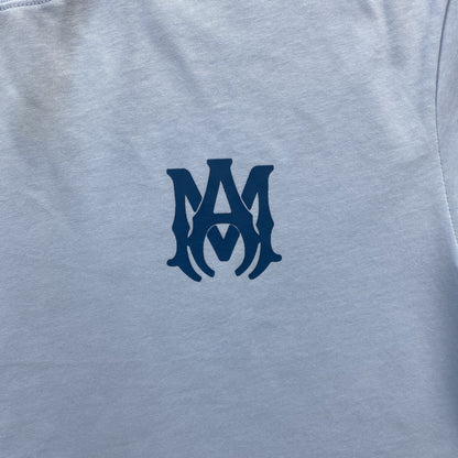 AMIRI MA LOGO TEE BLUE