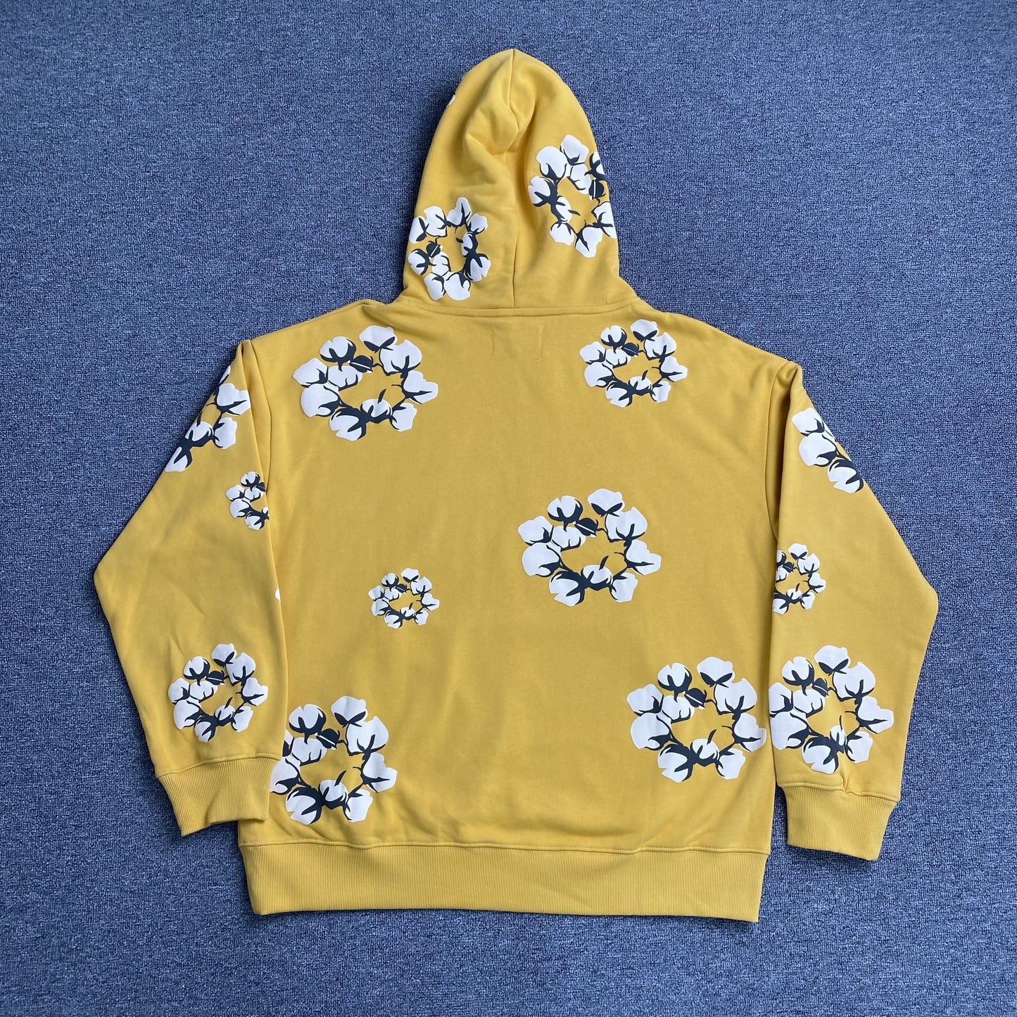 DENIM TEARS X CPFM CACTUS TEARS WREATH HOODIE YELLOW