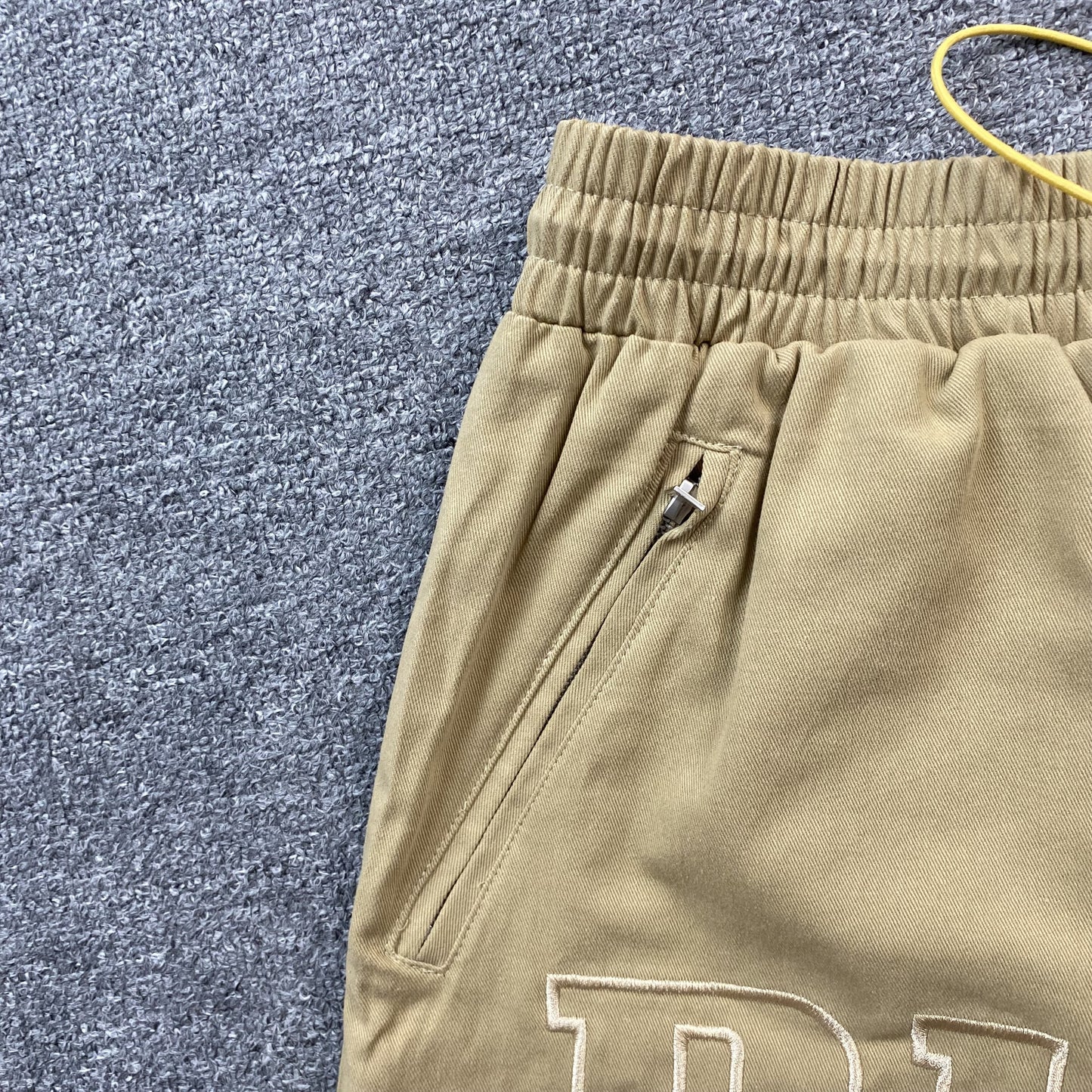 RHUDE SHORTS BEIGE