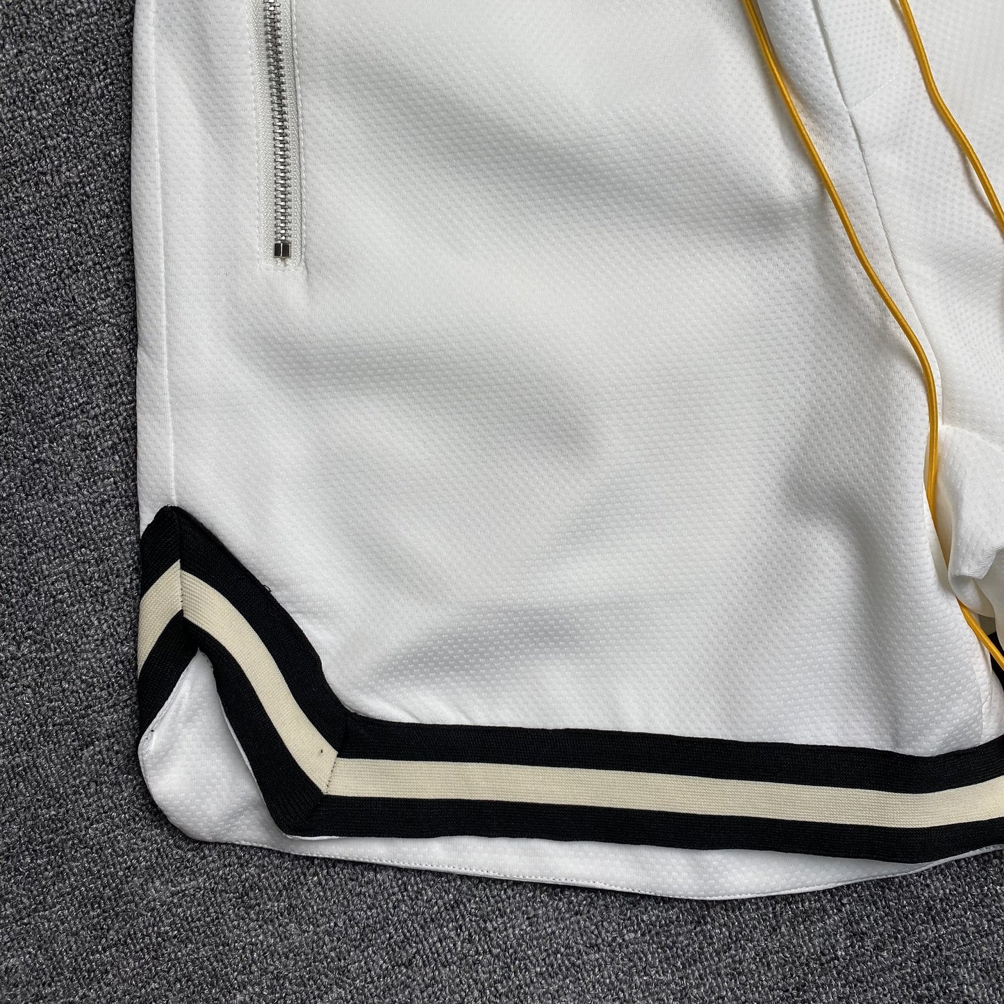 RHUDE SHORTS WHITE