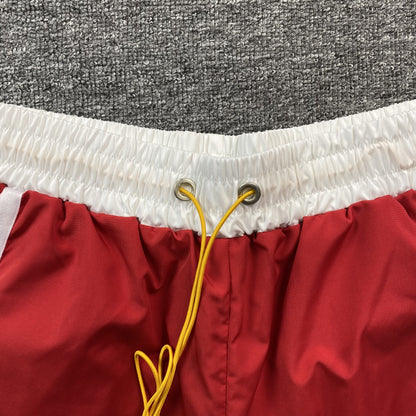 RHUDE SHORTS RED