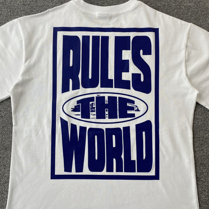 CORTEIZ RULES THE WORLD TEE WHITE