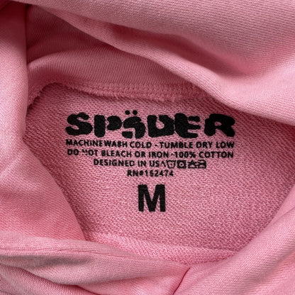 SP5DER OG WEB HOODIE PINK