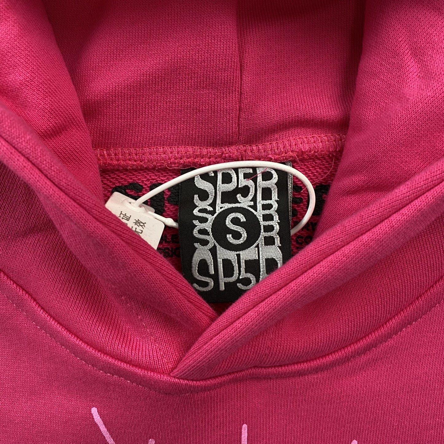 SP5DER P*NK HOODIE PINK