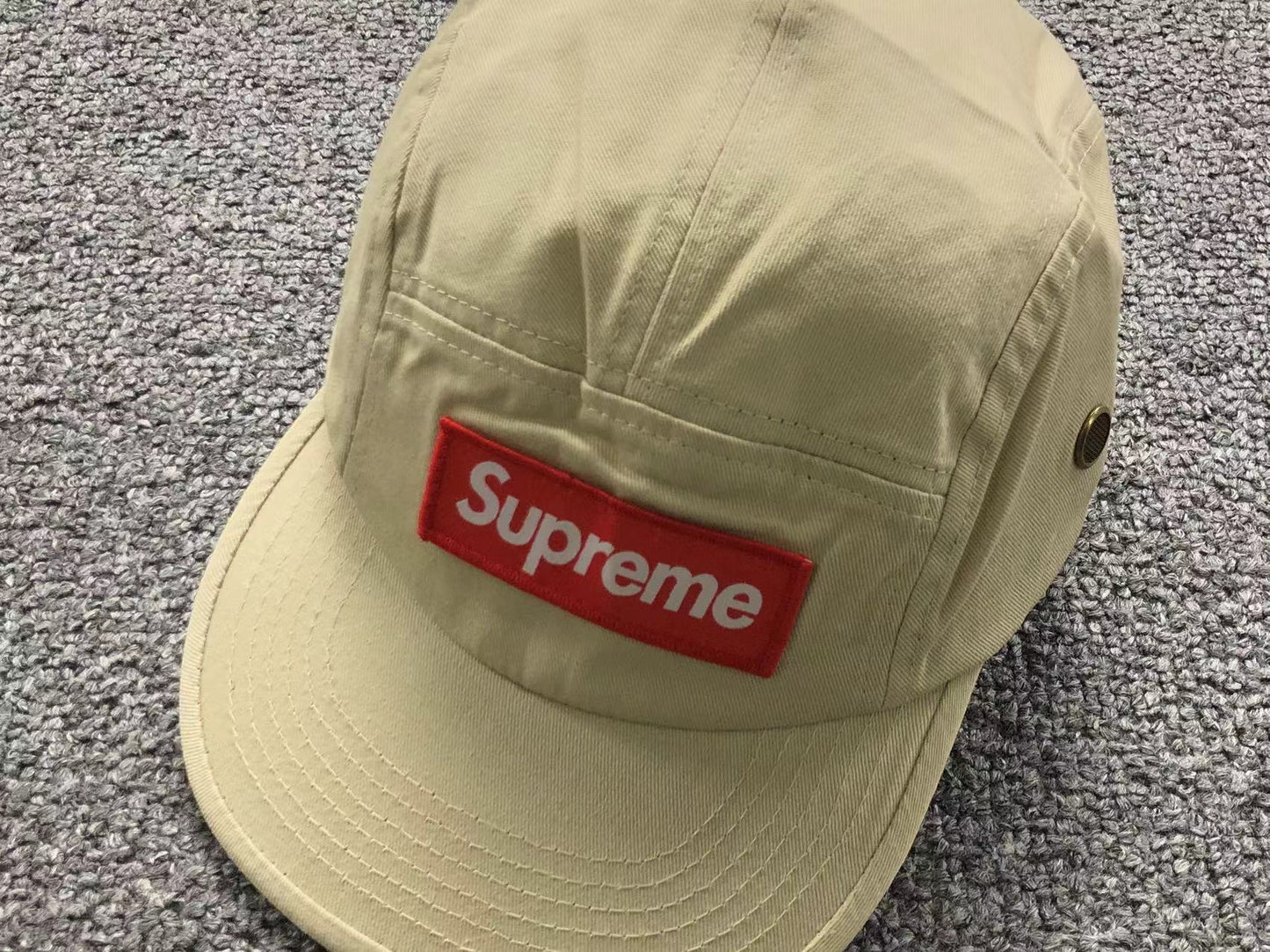 Supreme Military Camp Cap Tan