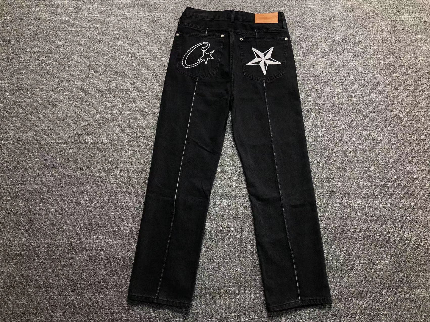 Corteiz C-Star Jeans Black