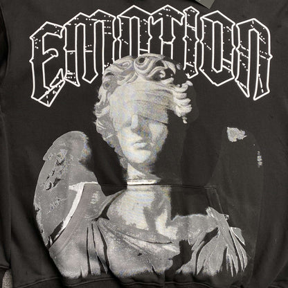Mixed Emotion Blinded Hoodie Black