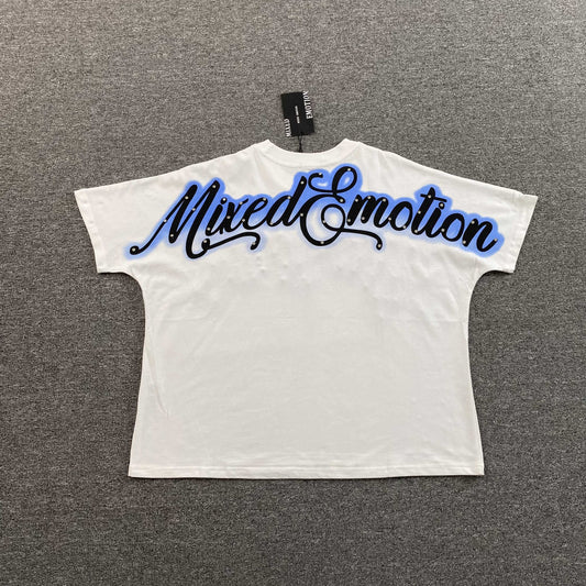 Mixed Emotion Pearl Tee White