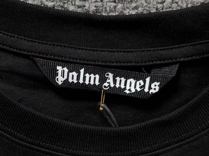 PALM ANGELS HONG KONG SPRAYED TEE BLACK