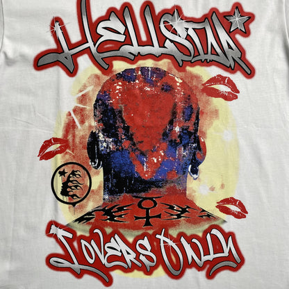 HELLSTAR LOVERS TEE WHITE