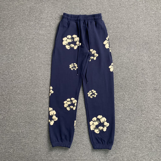 DENIM TEARS X CPFM CACTUS TEARS WREATH PANTS NAVY