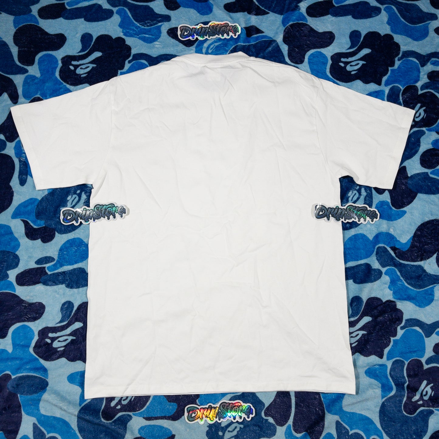 Remera Bape Green Camo Blanca XL
