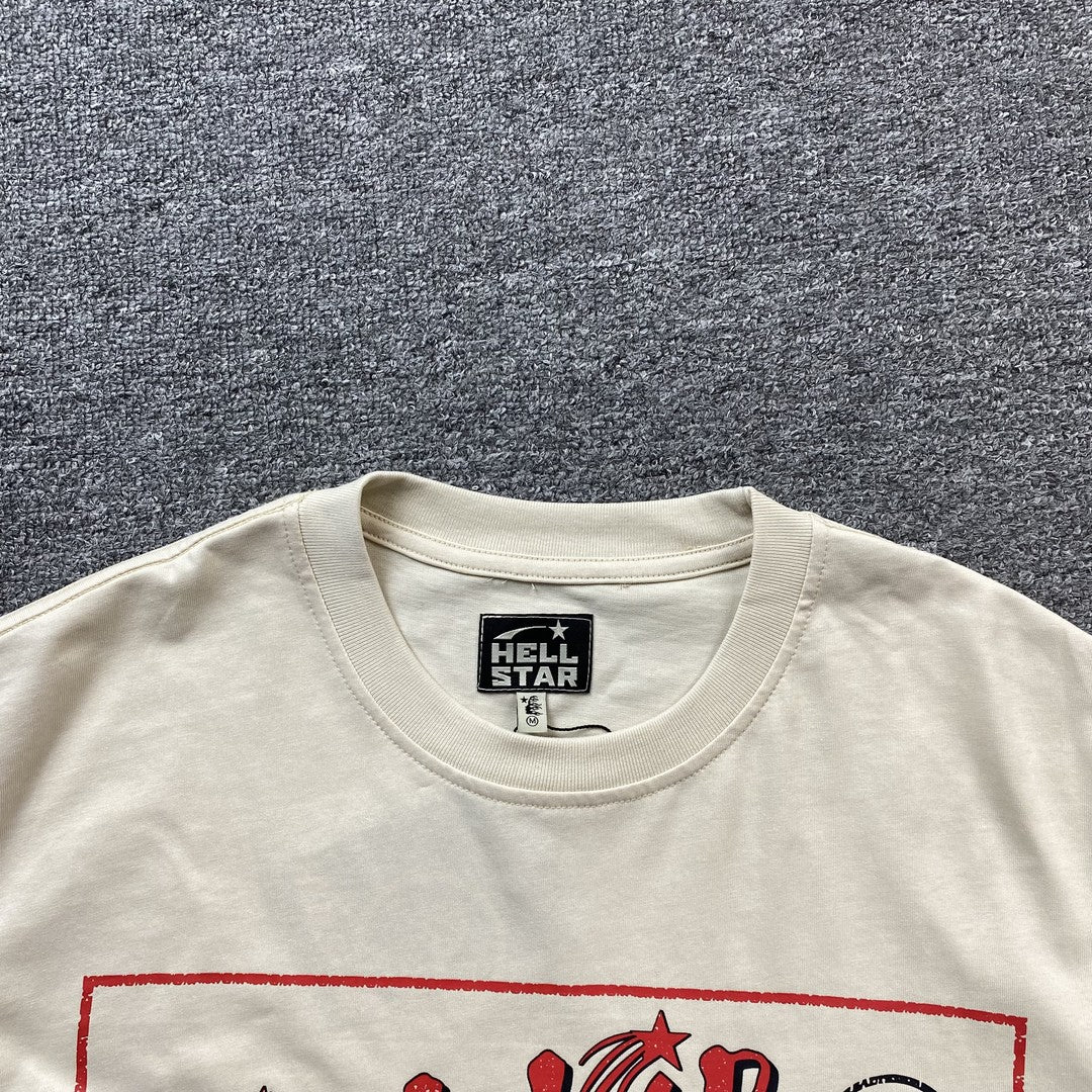 HELLSTAR STUDIOS RECORDS TEE WHITE