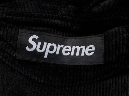 Supreme Corduroy Camp Cap Black