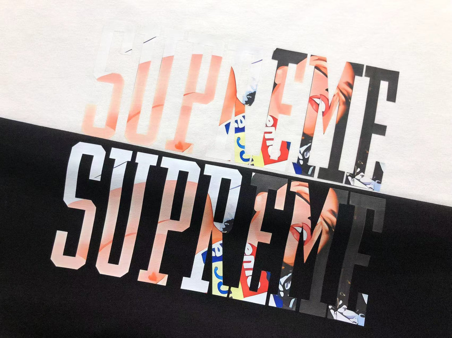 SUPREME TERA PATRICK COLLEGIATE TEE WHITE