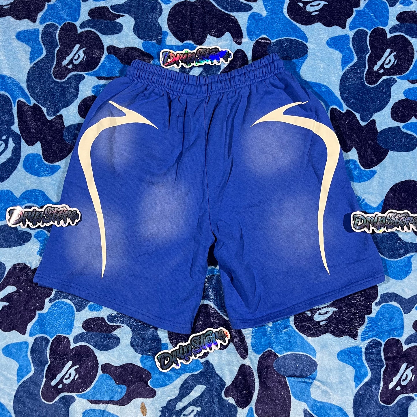 Short Hellstar Warm Up Azul S