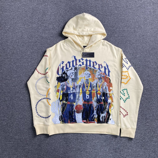 Godspeed Dream Team Hoodie Bone