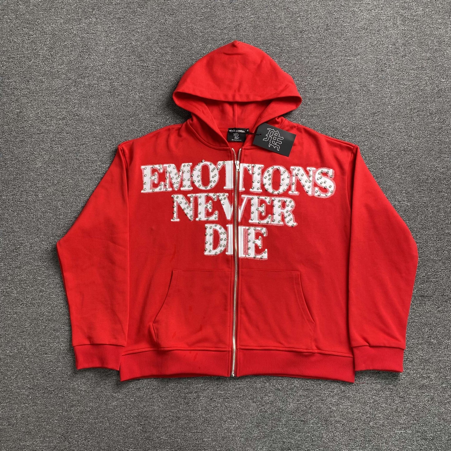 Mixed Emotion End Jacket Red