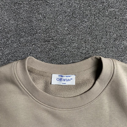 OFF WHITE VENUS CREWNECK TAN