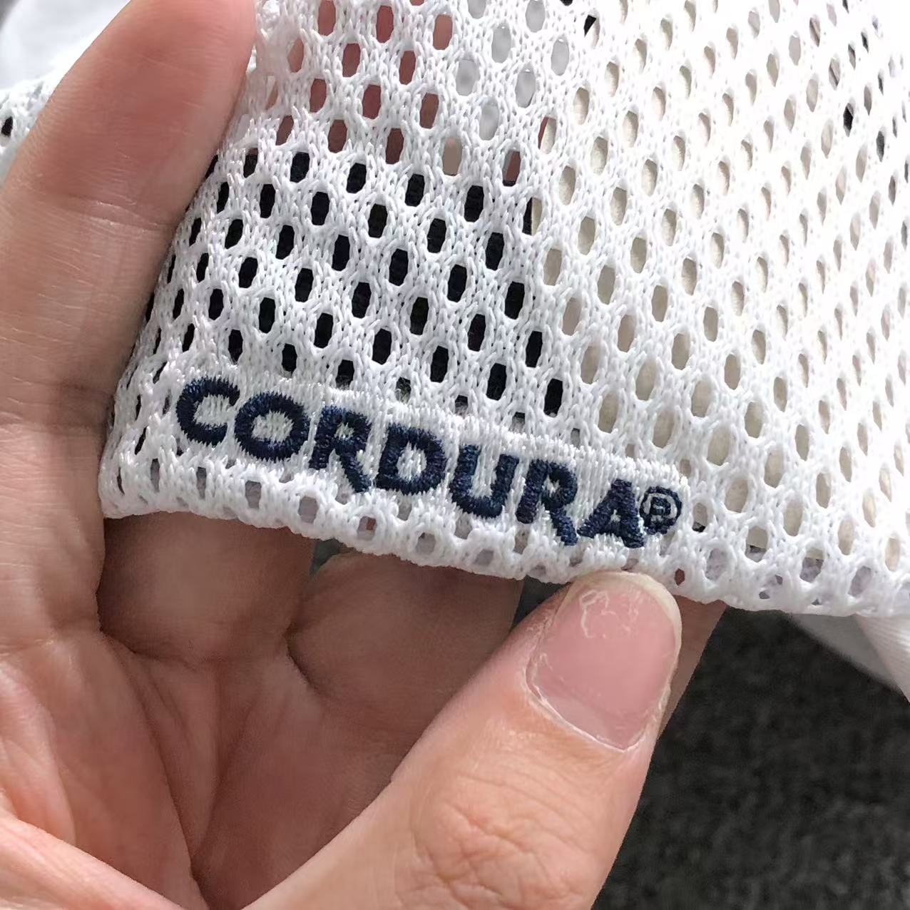 Supreme Mesh Side Panel Camp Cap White