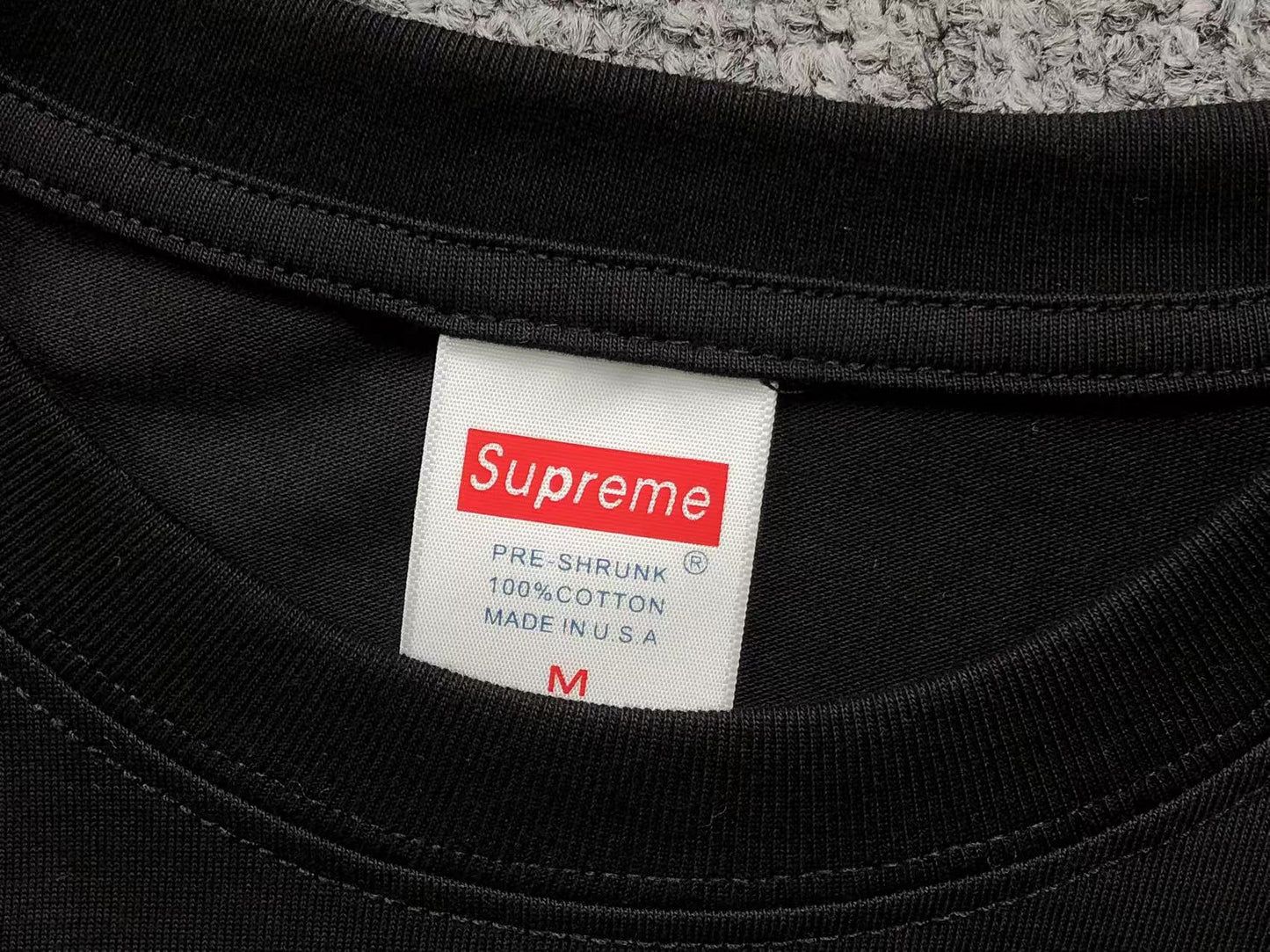 SUPREME UNDERCOVER FACE TEE BLACK