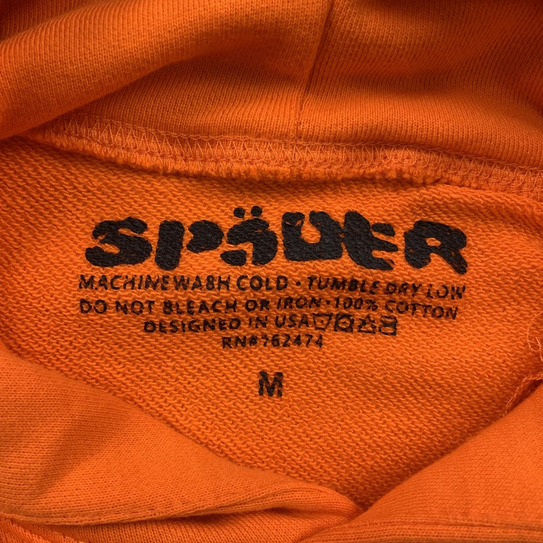 SP5DER WEBSUIT HOODIE ORANGE