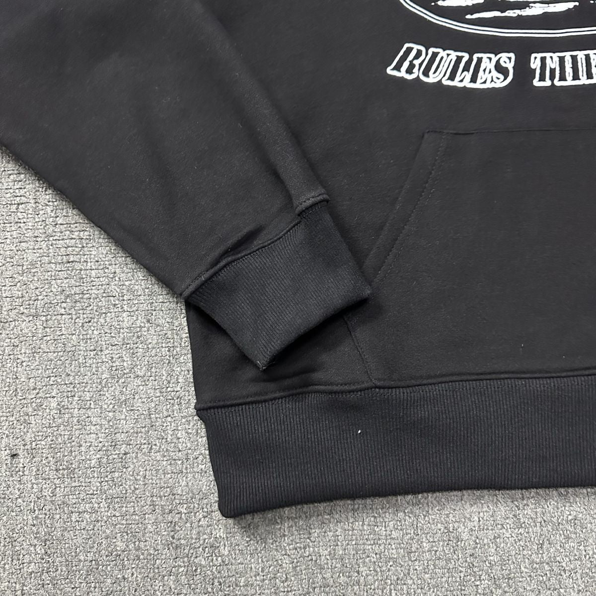 SUPREME CORTEIZ RULES THE WORLD HOODIE BLACK