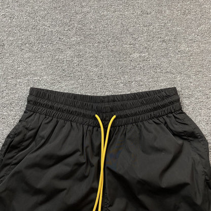 RHUDE SHORTS BLACK