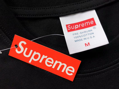 SUPREME ALL OVER TEE BLACK