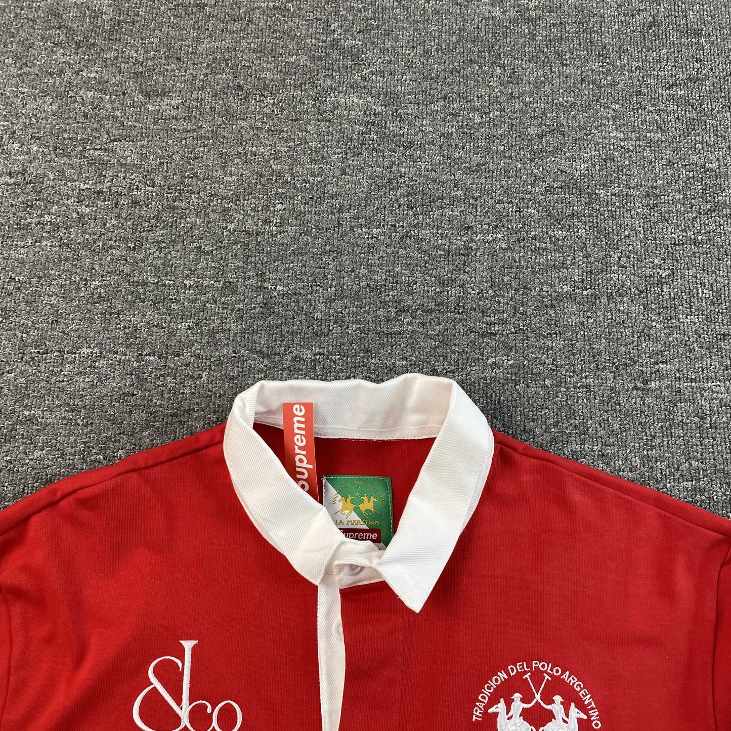 Supreme La Martina Rugby Red