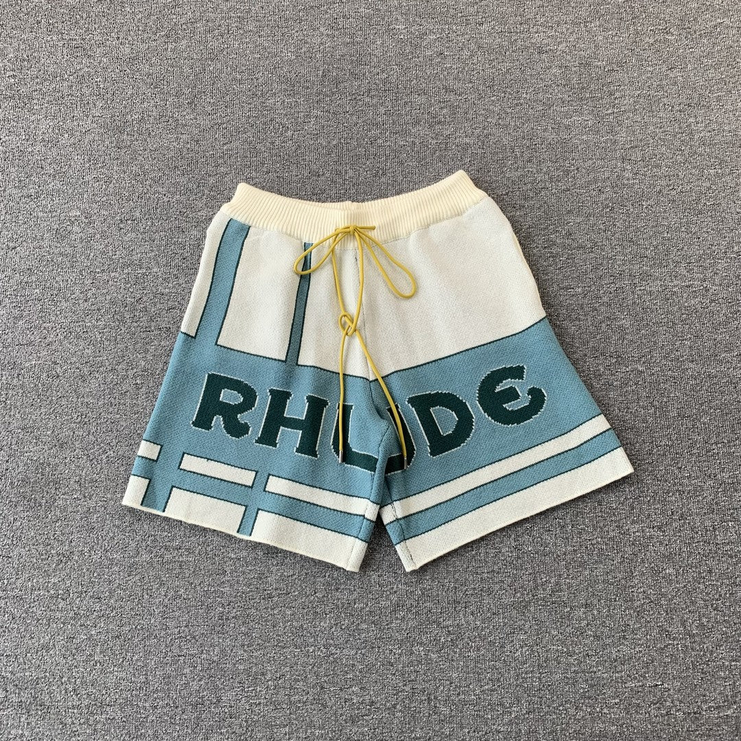 RHUDE SHORTS WHITE