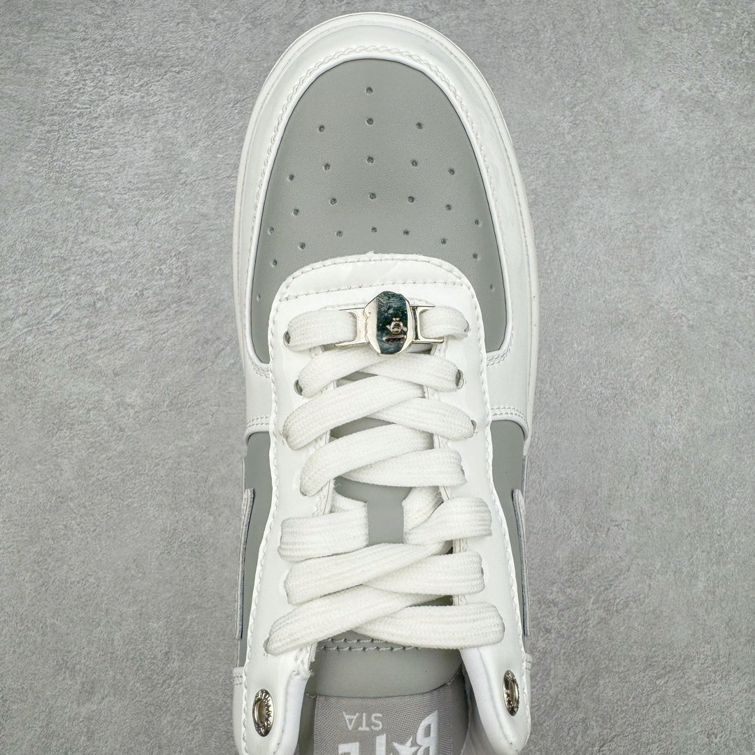 A Bathing Ape Bape Sta Low #6 Gray