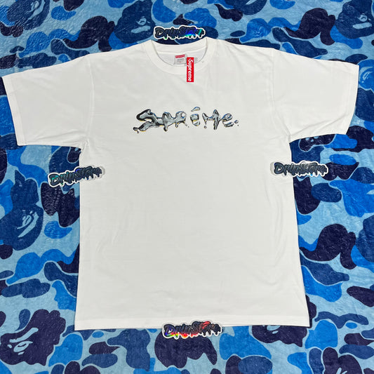 Remera Supreme Liquid Blanca XL