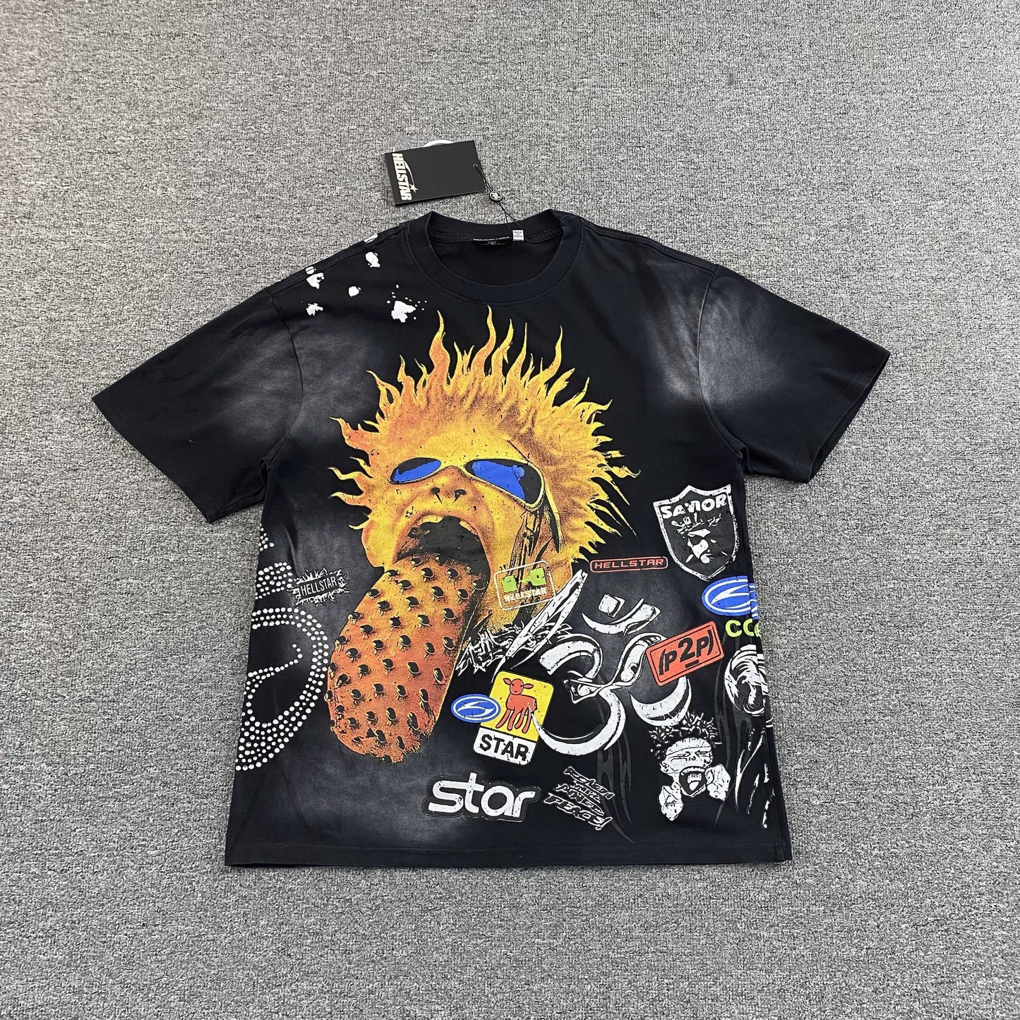 Hellstar Screaming Kid Tee Black